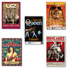 Best of 70s Music Concert Posters – A Set Of 10 Posters - (Paper,12 x 17 inches, MultiColour)