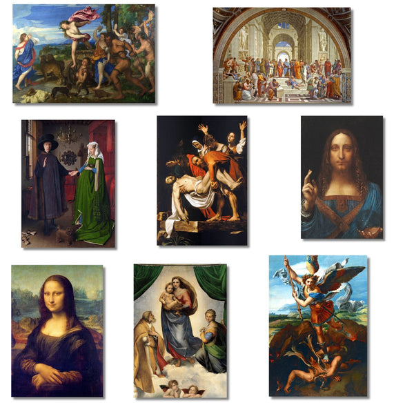 Greatest Artworks Of Renaissance – A Set Of 10 Posters (Paper,12 x 17 inches, MultiColour) (Copy)