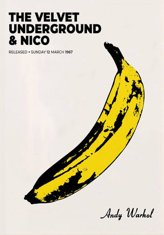 Velvet Underground Album Cover Art - Andy Warhol - Pop Art Print by Andy Warhol