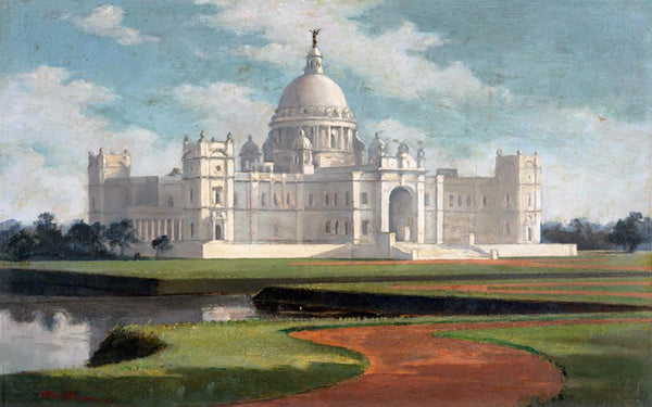 Victoria Memorial - Atul Bose - Bengal School Art - Indian Painting - Canvas Prints