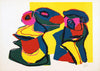 Visage Rouge - Appel - Canvas Prints