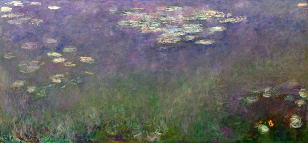 Water Lilies  - Agapanthus (The Cleveland Art Museum) - Claude Monet - Impressionist Art Masterpiece Painting - Framed Prints