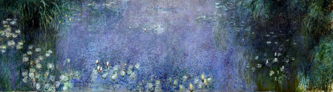 Waterlilies Green Reflection (Nympheas Reflets Verts) - Claude Monet - Art Prints