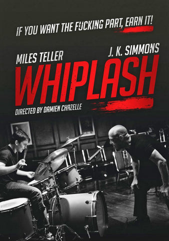 Whiplash - Miles Teller J K Simmons - Hollywood Movie Poster 2 by Tallenge