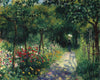 Woman At The Garden (Femmes Dans Un Jardin) - Pierre Auguste Renoir Painting - Posters