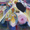 Woman In Moscow (Dame In Moskau) - Wassily Kandinsky - Art Prints