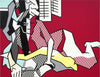 Woman Reading - Roy Lichtenstein - Modern Pop Art Painting - Large Art Prints