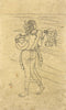 Woman With Lotus - Nandalal Bose - Bengal School Painting - Large Art Prints