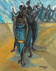 Women Dancers - Ben Enwonwu - Modern and Contemporary African Art Painting - Life Size Posters