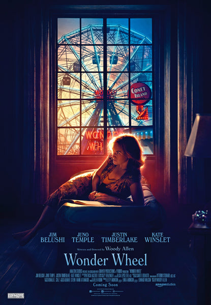 Wonder Wheel - Kate Winslet - Woody Allen - Hollywood English Movie Poster - Canvas Prints