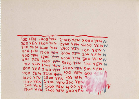 Yen -  Jean-Michael Basquiat - Neo Expressionist Painting - Art Prints