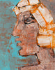 Young Boy - Maqbool Fida Husain - Portrait Painting - Framed Prints