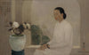 Young Girl in White (Jeune Fille En Blanc) - Le Pho Painting - Posters