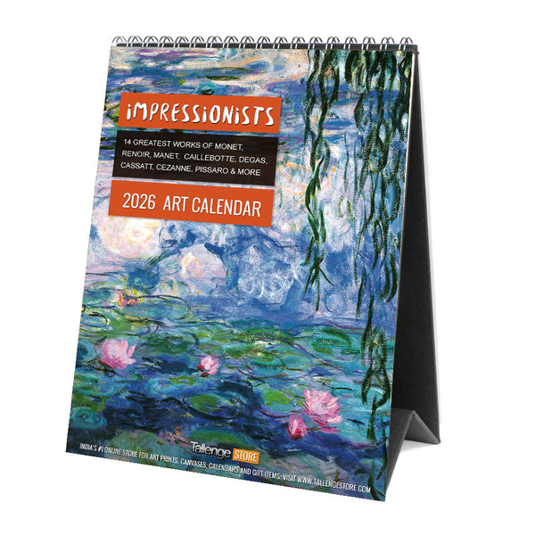 2026 Desk Calendar - Art by Impressionists