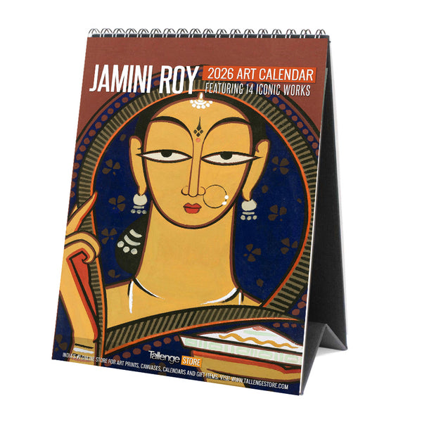 2026 Desk Calendar - Art by Indian Masters - Jamini Roy