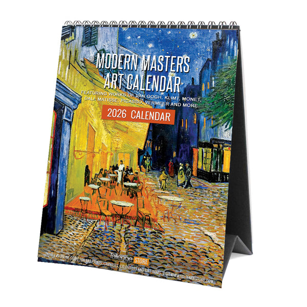 2026 Desk Calendar - Art by Modern Masters
