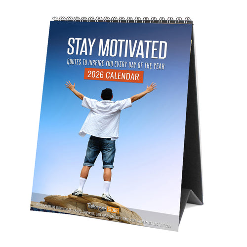 Calendars of Desk Calendar 2026 - Motivational Quotes by Tallenge Store