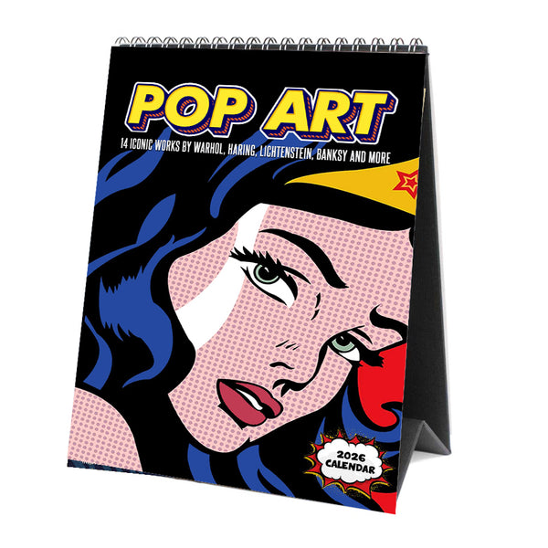 2026 Desk Calendar - Pop Art Collection