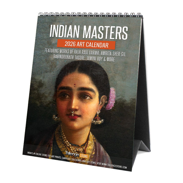 2026 Desk Calendar - Art by Indian Masters