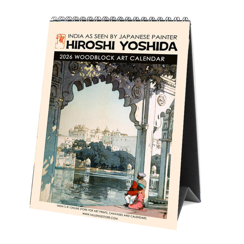 Calendars of 2026 Desk Calendar - Hiroshi Yoshida Collection by Tallenge Store