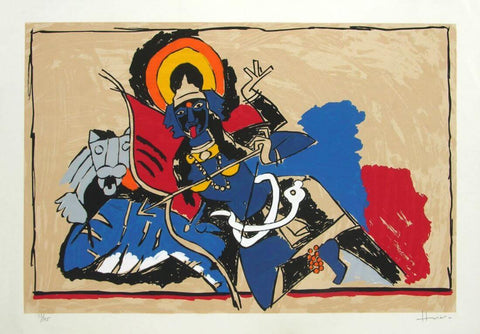 Kali Maa by M F Husain