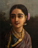 Portrait - Radha in the Moonlight - Framed Prints