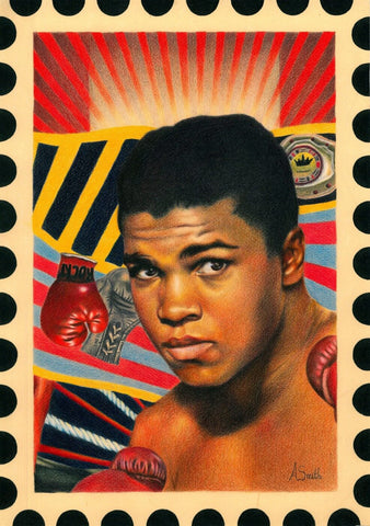 Pop Art - Muhammad Ali - Posters by Hamid Raza