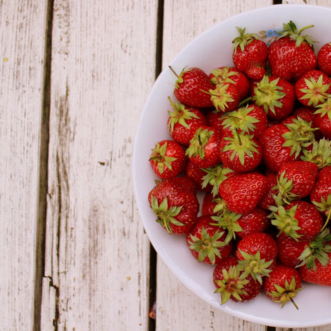 Bowl of Strawberries by Sina Irani