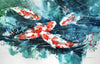 Koi Fishes Art - Canvas Prints