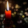 Candle Flame - Canvas Prints