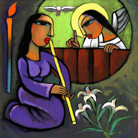 Annunciation - Large Art Prints by Sina Irani