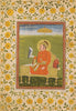 Indian Miniature Art - Pahari Painting - King Akbar - Life Size Posters