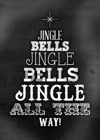 Christmas Quote: Jingle Bells - Posters