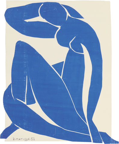 Blue Nude II (Nu bleu II) – Henri Matisse Painting by Henri Matisse
