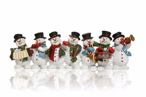 Musical Snowmen - Canvas Prints