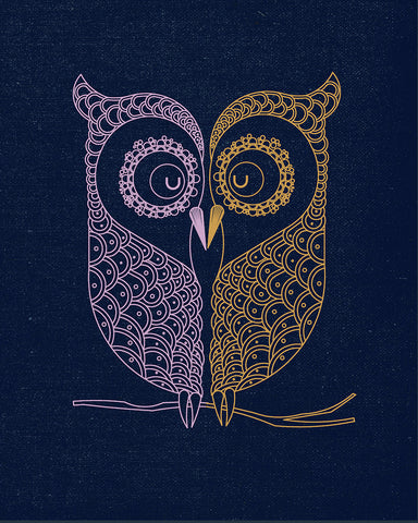 Best Gift for Valentines Day - Owl Love by Sina Irani
