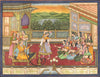 Indian Miniature Art - Rajput Painting - Royal Darbar - Life Size Posters