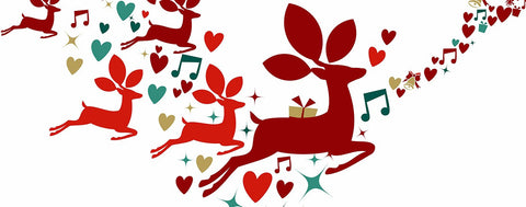 Reindeer Carols - Large Art Prints by Sina Irani