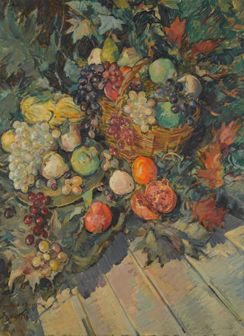Still Life With Fruit - Posters by Konstantin Korovin