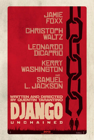 Django Unchained Movie Promotional Artwork by Joel Jerry