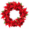 Christmas Coloured Wreath - Canvas Prints