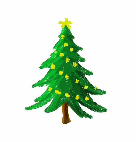 Christmas Tree Art - Art Prints