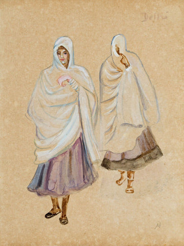 Village Women - M. V. Dhurandhar - Posters by M. V. Dhurandhar