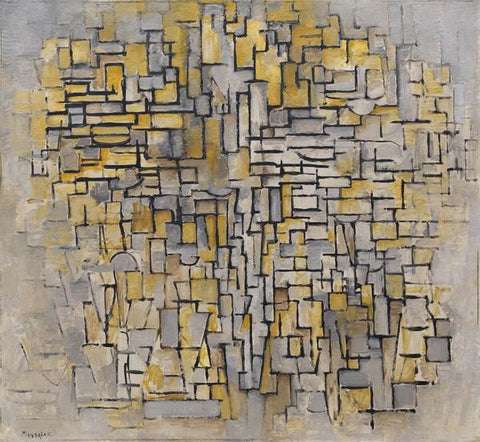 Tableau #2 Composition VII - Large Art Prints by Piet Mondrian
