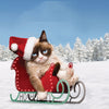 Grumpy Cat in Christmas - Framed Prints