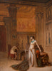 Caesar and Cleopatra - Jean Leon Gerome - Framed Prints