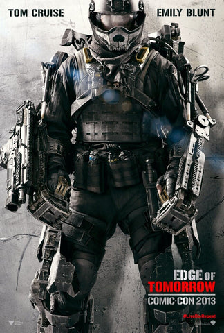 Edge of Tomorrow Movie Promotional Artwork - Canvas Prints