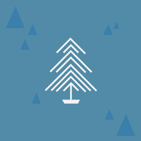 Minimalist Christmas Tree by Sina Irani