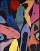 Set Of 3 Andy Warhol - Diamond Dust Shoes - Unframed Digital Art Print (12x9)