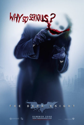 The Joker - Why so Serious - Art Prints